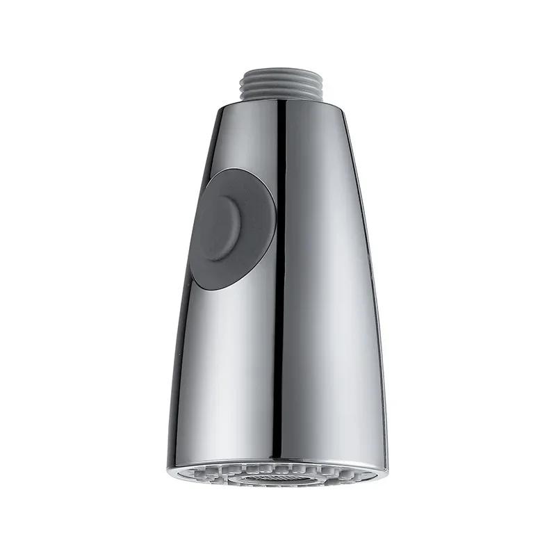 Plating Pull-Out Faucet Sprayer Nozzle | Water-Saving Bathroom Basin Sink Tap Replacement Shower Head