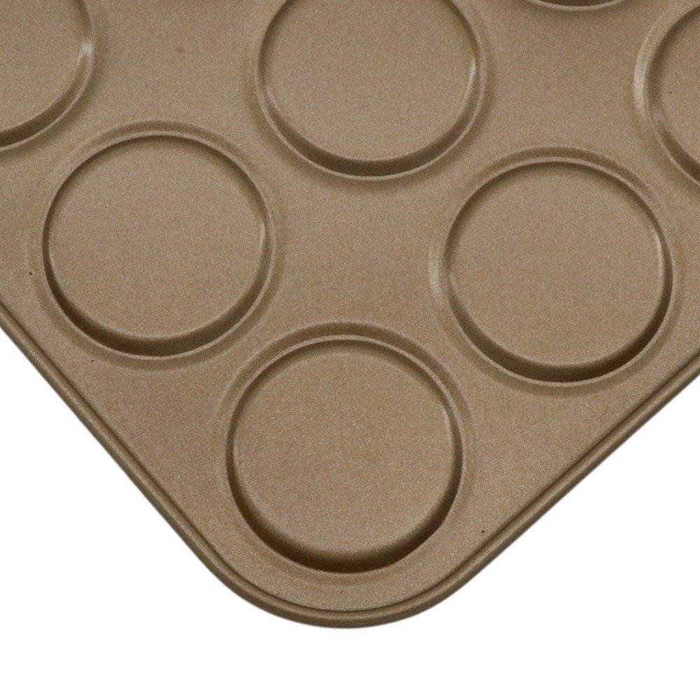 Pastry Oven Non-stick Kitchen Shallow Carbon Steel Biscuit Pad Cookie Sheet Macaron Pan Baking Tray