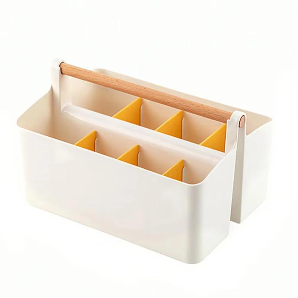Portable Desktop Pen Holder Multifunctional Storage Holder Large Capacity Marker Pen Stationery Storage Box Desktop Organizer