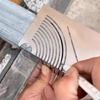 Two-Purpose Metal Scriber Adjustable Angles & Arcs Marking Tool Accurate Woodworking Tool for Metalworking