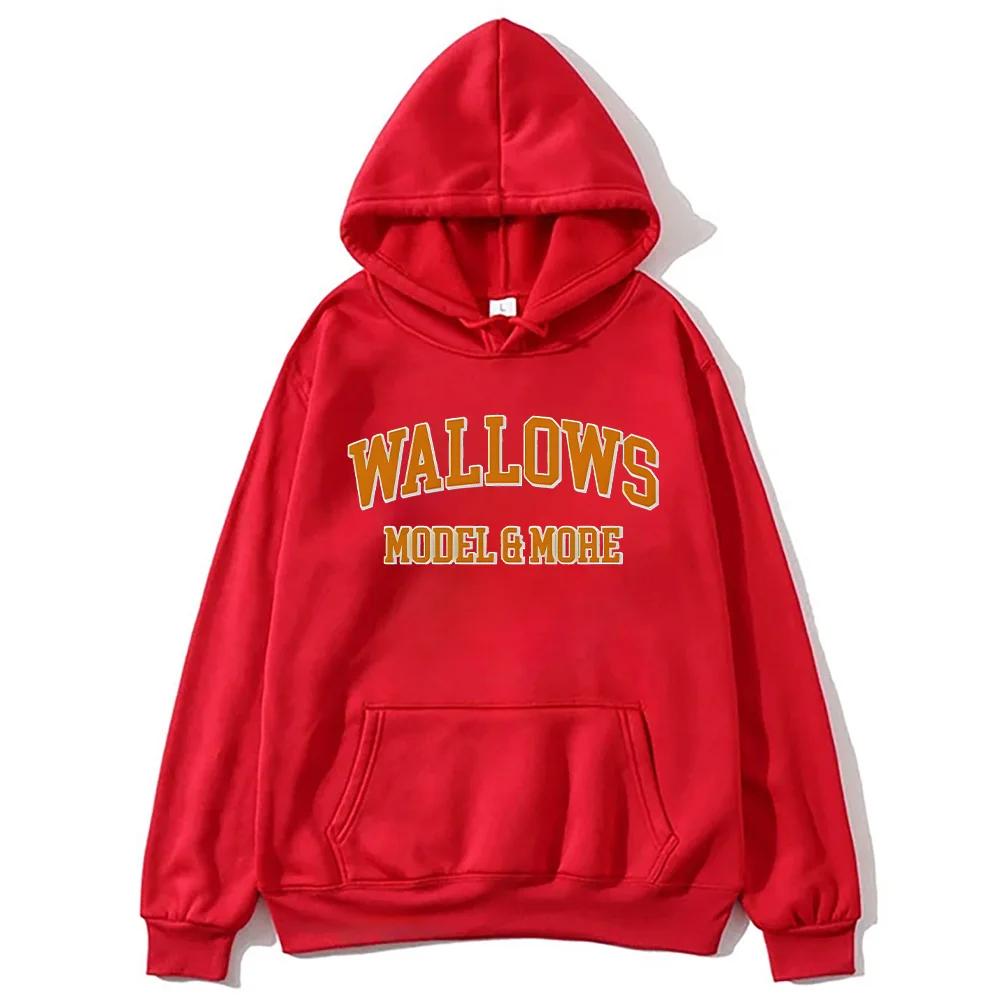 

Осень и зима Модели Wallows и другие толстовки повседневная спортивная одежда Модные пуловеры мужские и женские теплые топы 3XL