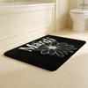 Designer Trendy Brands M-Mardi Fashion Logo Floor Mat Cheaper Anti-slip Modern Living Room Balcony Printed Bedside Mats