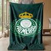 Palmeiras Theme Blanket Soft Flannel Blanket Plush Throw Blanket Cozy Sofa Bed Blanket for Home Decor