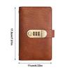Money Book for Cash Saving Savings Challenges Book with Combination Lock Budget Planner 100 Pages Wallet Organizer for Travel