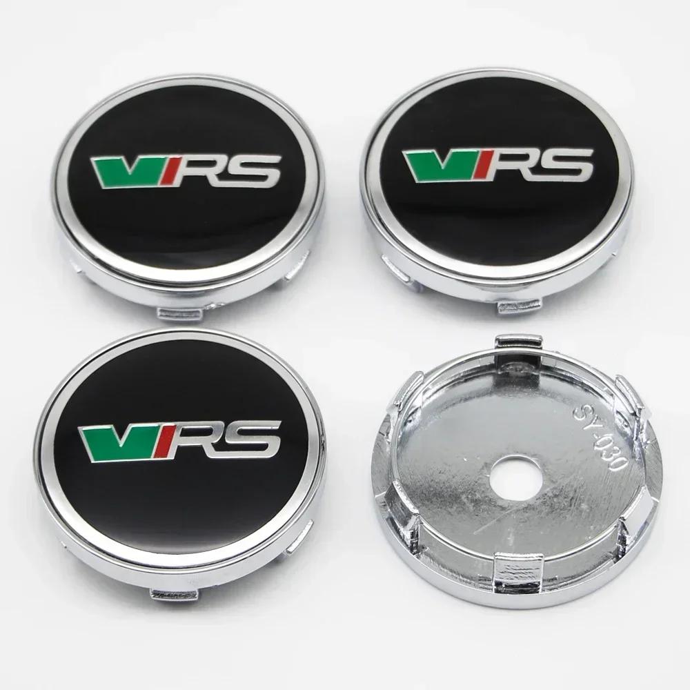 Car Sticker 4pcs 60mm 56mm Car Styling Wheel Center Cap Hub Covers Badge For Skoda Octavia Fabia Kamiq Kapoq Kodiaq Rapid SCALA