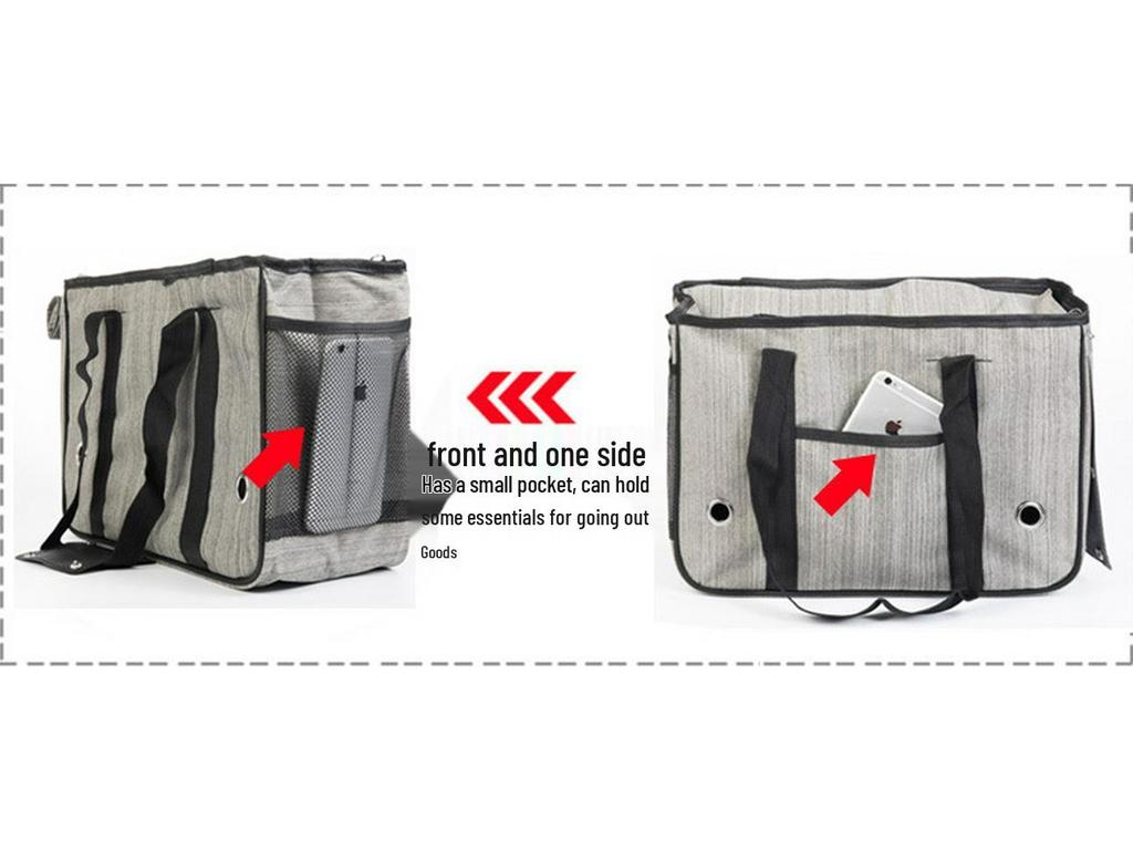 Collapsible Pet Travel Backpack for Dogs and Cats