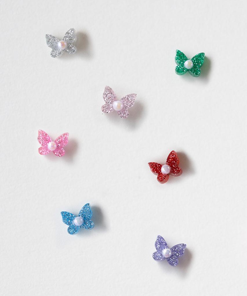Merrymotive Shining Pearly Butterfly Earring (7Color)