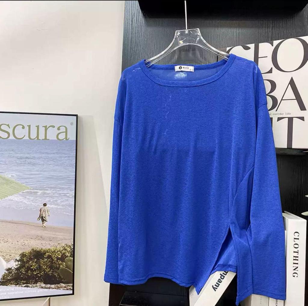 Women's Long Sleeve Sun Protection Cardigan - Solid Color, Loose Fit, Summer 2025