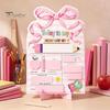 Wedding Reception Signage First and Last Day of School Board Sign for Kids, Reusable Wooden Memo Chalkboard Sign, Cute Writing Daily Notes Schedules