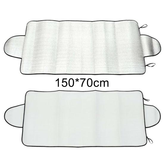 Universal Double Ears Snow Frost Car Windshield Sunshade Block Cover Protector