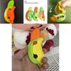 New Gravity 3d Banana Carrot Knife Round Blade Banana Radish Knife Decompression Toy