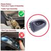 EDP104 Inner Door Handle Left Gray for Renault Clio Trafic Master 2  Scenic Megane Logan 1 Movano A Primastar 1 Daily 8200028994