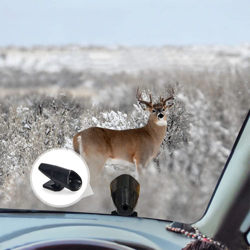 Deer Whistle 4 Pieces Whistle Warning Device Alert Ultrasonic Day