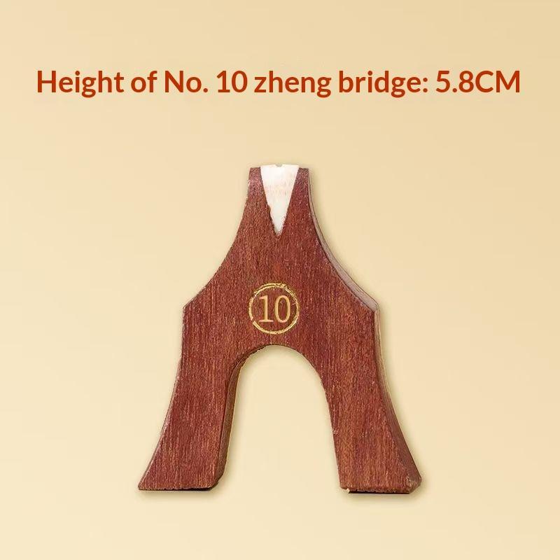 Chinese Guzheng Bridges Redwood Replacement Guzheng Bridge Anti-Slip String Code Support Professional Guzhengs Accessories