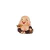 Latest Pack of 4 Laughing Buddha Monk Miniature Statue Showpiece (Multi, 4 Cm X 1.5 Cm) Feng Shui Items for Good Luck for Home Decor