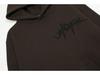 Amerikanischer Kapuzenpullover mit Graffiti-Print, Herbst/Winter 2023 – Trendiger, locker sitzender Samt-Hoodie