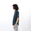 Polo Short One Point Short Sleeve Polo Basic L [Champion] Shirt, Sleeve, 100% Cotton, Embroidery, Logo, Shirt, C3-Z358Z, Men's, Navy,