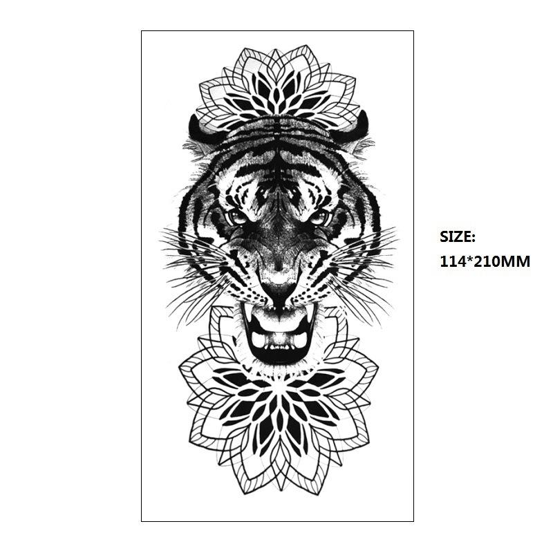 Black Astronaut Beautiful Woman Classical Figure Small Full Arm Xqb Water Transfer, Simulation Disposable Tattoo Sticker