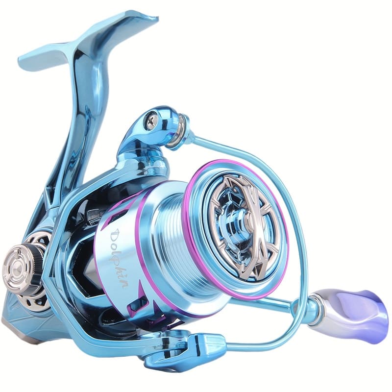 Premium Version of The Spinning Reel Micro-lure Fishing Reel No Loose Bearing Electroplating Process Suitable for Saltwater and Freshwater Fishing