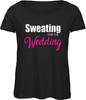 Sweating for The Wedding White Yellow Black Red Mens T Shirt Wife Bride Wifey