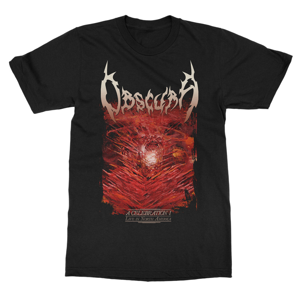Hot Obscura Band Graphic Cotton T-shirt Unisex Summer Short Sleeve Fashion Brand Tee Luxury Casual Vintage Retro Top