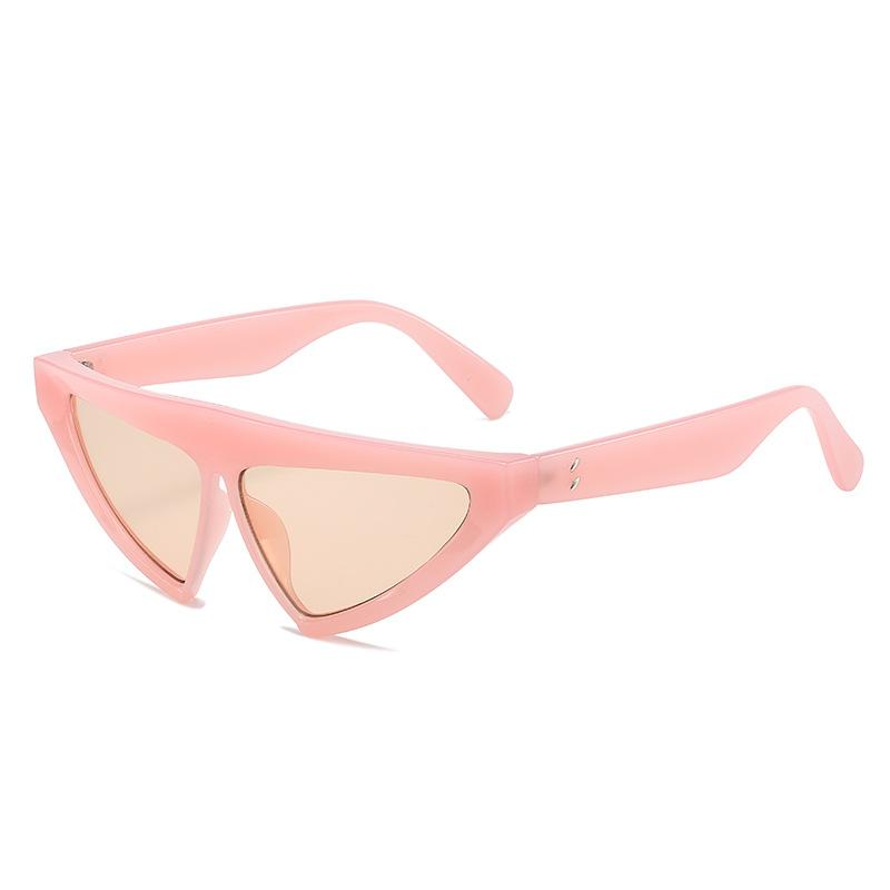 Triangular Sunglasses, Personalized Geometric Glasses Of The Same Style, Colorful Sunglasses