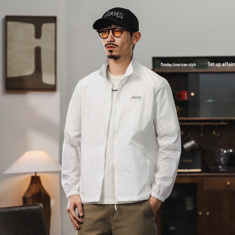 JEEP Men's Summer UV Protection Breathable Outdoor Jacket