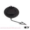 ESP1149 Rear Tow Hitch Eye Hook Cover Cap for  A6 S6 C7 Avant Quattro A6L 4G5807441B