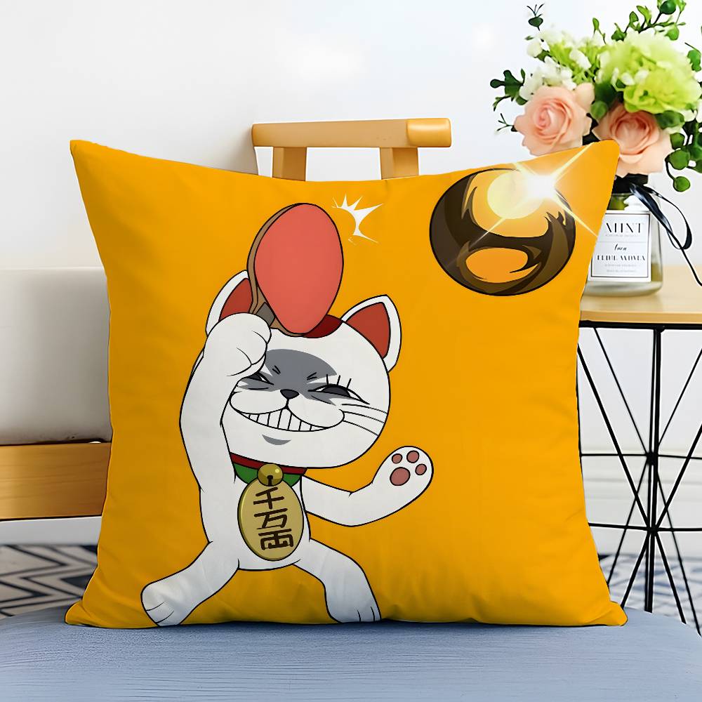 

комиксы D-Dandadan T-Turbo Бабушка Наволочка Наволочка против пылевых клещей Невидимая молния Шелковистый короткий плюш Чехол для диванной подушки 12x12Inch