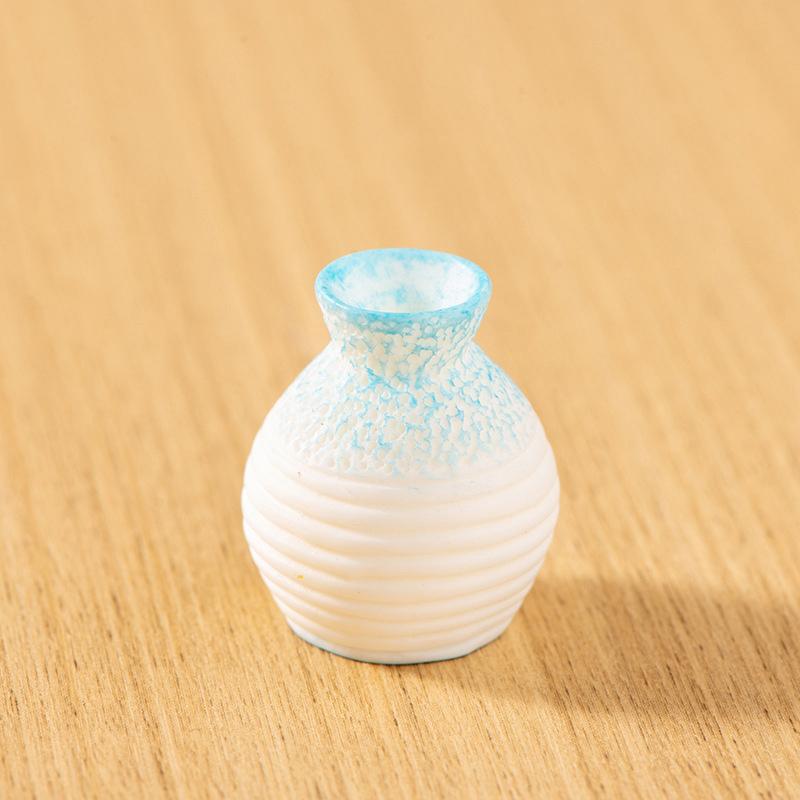 1:12 jarrones antiguos en miniatura para casa de muñecas, arreglos florales, botellas, boca pequeña, jarrón vacío, decoración para el jardín del hogar, accesorios para casa de muñecas