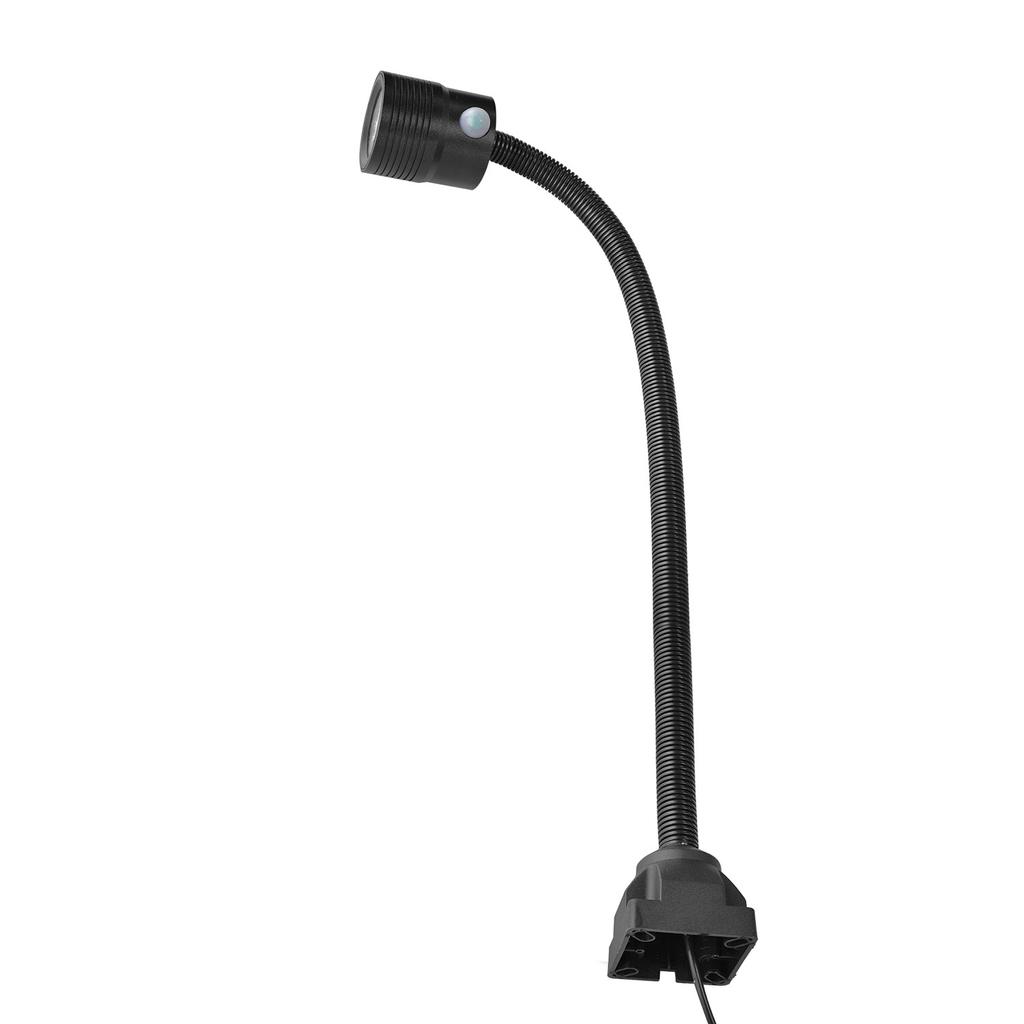 LEDEAST F-01 Lampe de travail LED 4,5W pour machine-outil avec col de cygne flexible pour tour CNC fraiseuse