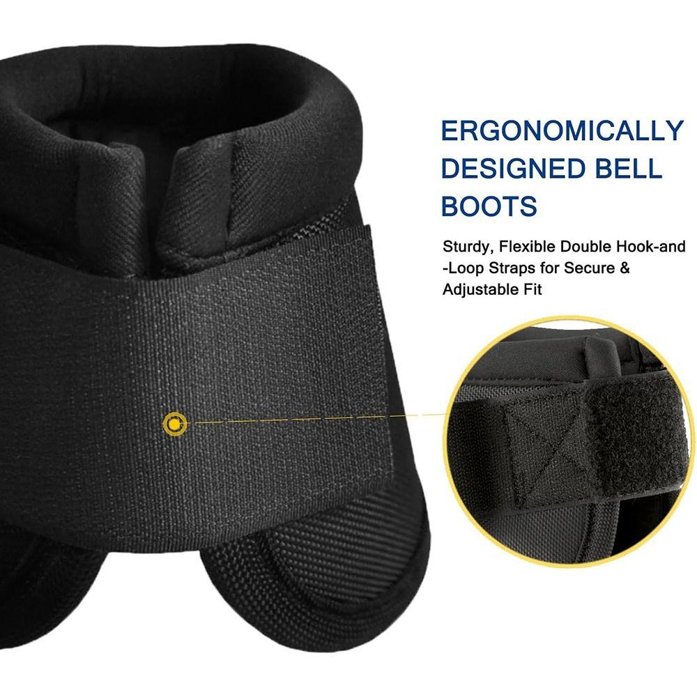 1Pair Quick Drying Equine Hoof Boot Comfort Feet Guards Equestrian Accessories Equipment