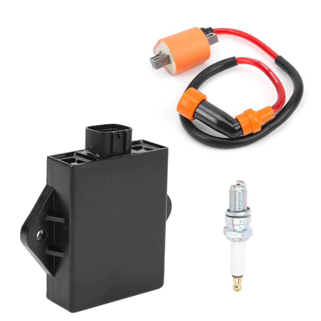 ATV Ignition Coil + Spark Plug + CDI Kit 3530‑011 Replacement for Arctic Cat 300 1998‑2005 2x4 4X4 3530‑011