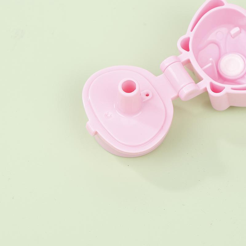 Cartoon Straw Bottle Caps Mineral Milk Drink Plastic Bottle Cap Replacement Toys