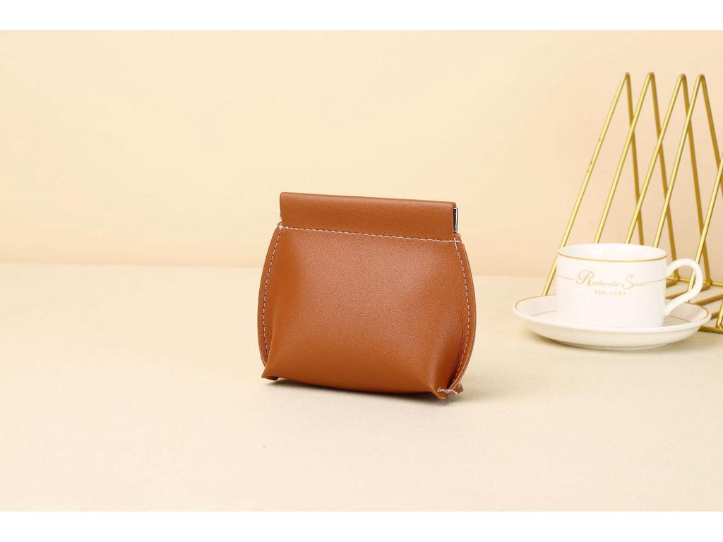 Automatic Closure Multifunctional Lipstick & Coin Purse: Portable Everyday Wallet & Digital Storage