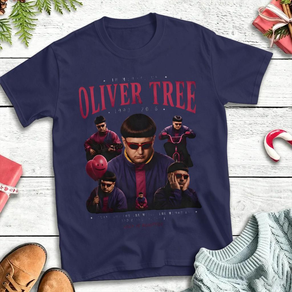 Rest In Peace Oliver Tree 1993-2026 Cotton T Shirts Trendy Cool Tshirt for Man Summer Y2K Classic Casual Short Sleeve Top Tees