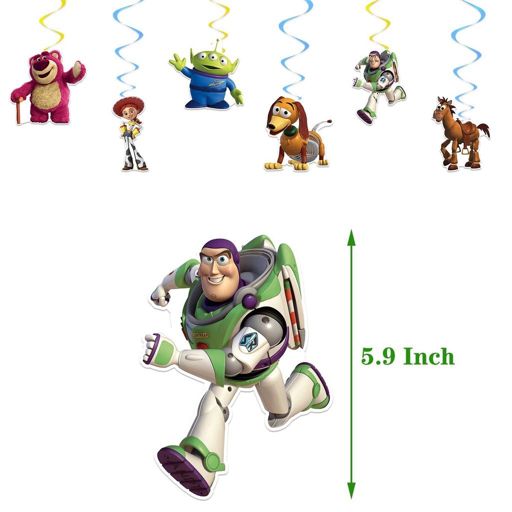 Disney Toy Story Buzz Lightyear Birthday Party Banner Supplies Set For Kids Vibrant And Festive Décor