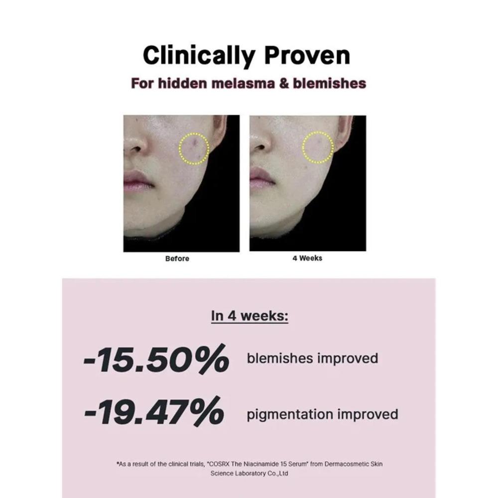 COSRX The Niacinamide 15 Serum 20ml (2 options)