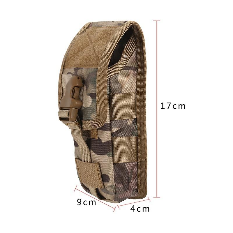 600D Waist Bag Hiking Hunting Military Tactical Molle Pouch Outdoor Storage Pack