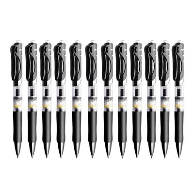 12PCS Retractable Medical Pens with 15ml Ink Capacity Portable Neutral Gel Ink Pens for Healthcare Professionals