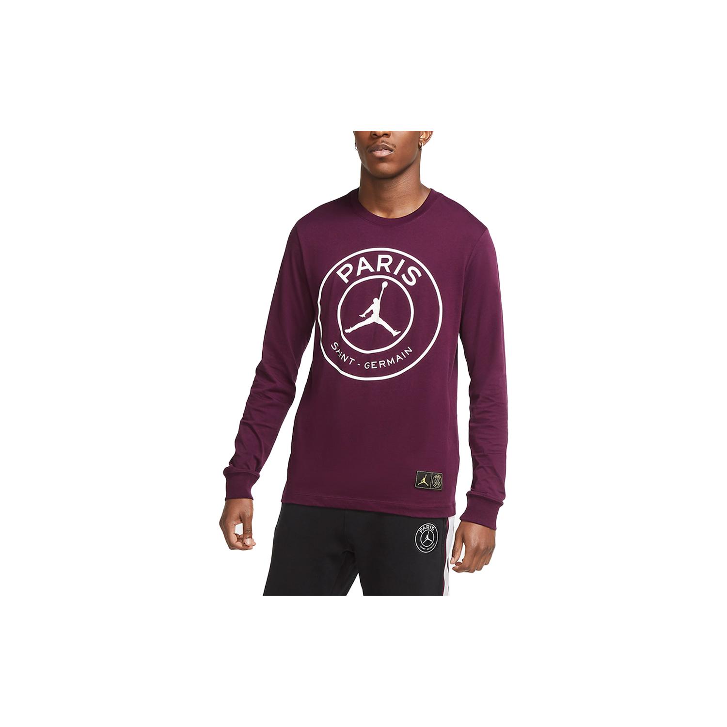 Jordan T Shirt Men s Bordeaux Burgundy CK9782-610 S