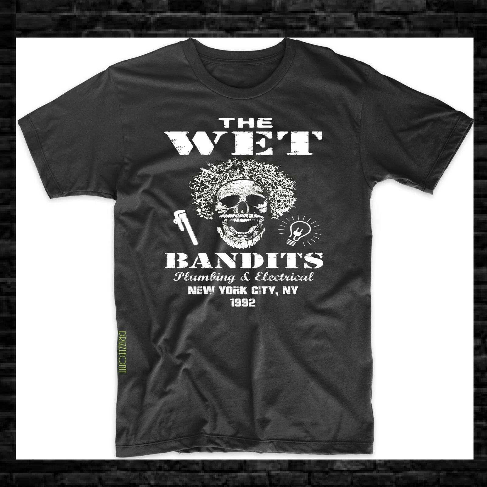 Home Alone The Wet Bandits Burglar Christmas T-Shirt S-3XL XL