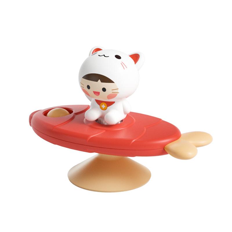 Baby Cartoon Sea Animal Spinners Toy Bath Toys Game for Kids ABS Suction Cup Spinning Top Hand Fidget Gyro Stress Reliever