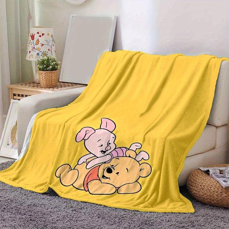 1 Stück Winnie Puuh Ferkel Decke Weicher Überwurf für Heimdekoration, Sofabezug, Reise