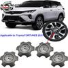 4Pcs Wheel Center Caps Hubcap For Toyota FORTUNER Crossover Runner Wheel Hub Cover Replacement