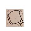 Memo Pad Bread No-sticky Note Paper Grid Square Notepad for Diary Decoration Student Stationery School Supplies