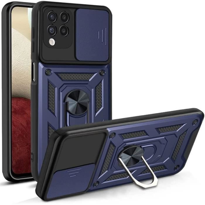 Coque de protection - Samsung - A12 - Antichoc - Rigide - Bleu Marine