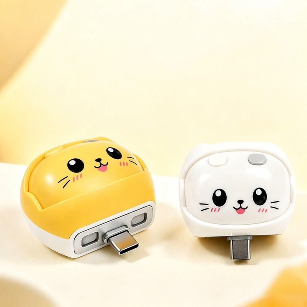 Cartoon Cat Auto Disconnect Adapter Auto Disconnect Power Separator  Phone Charging