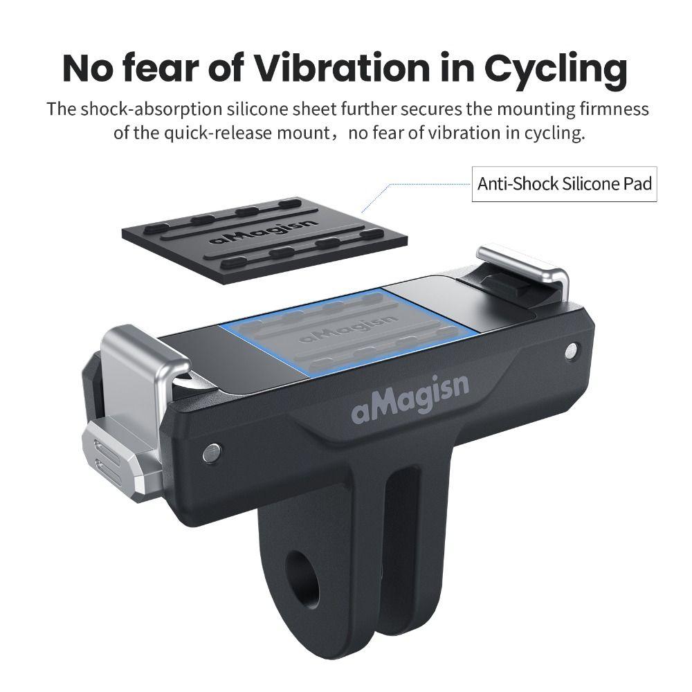 Adaptor magnetic cu eliberare rapidă pentru DJI Osmo Nano/Osmo 360/Action 5Pro 4 3