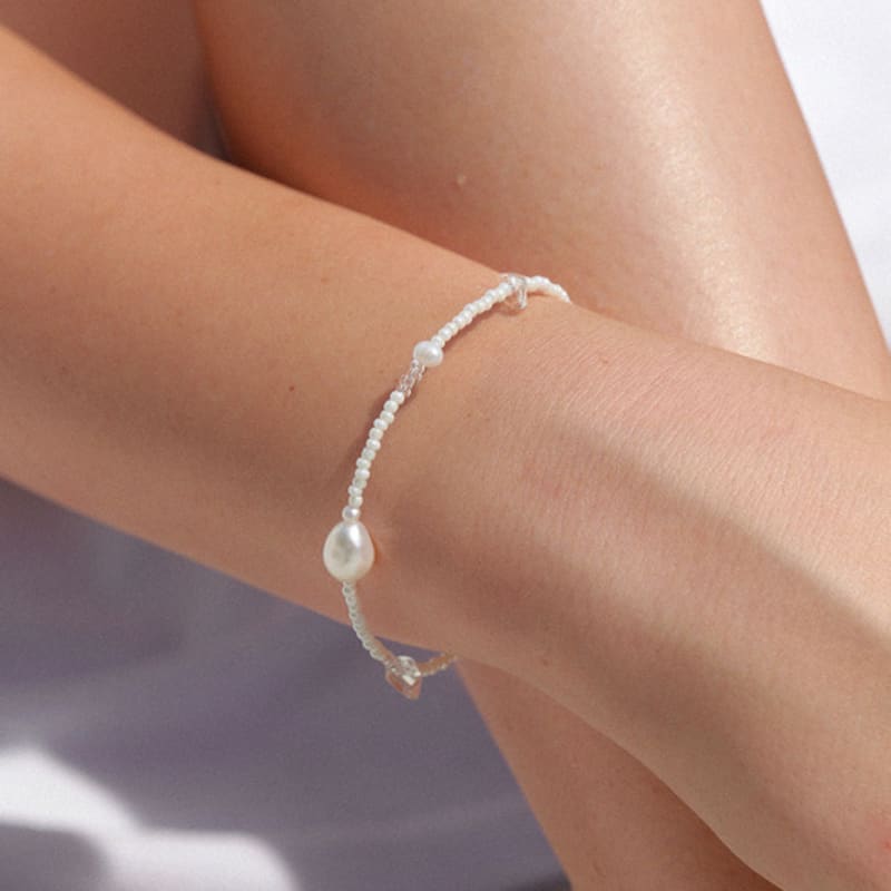 

leeENoir Sea Shell Bracelet IVORY